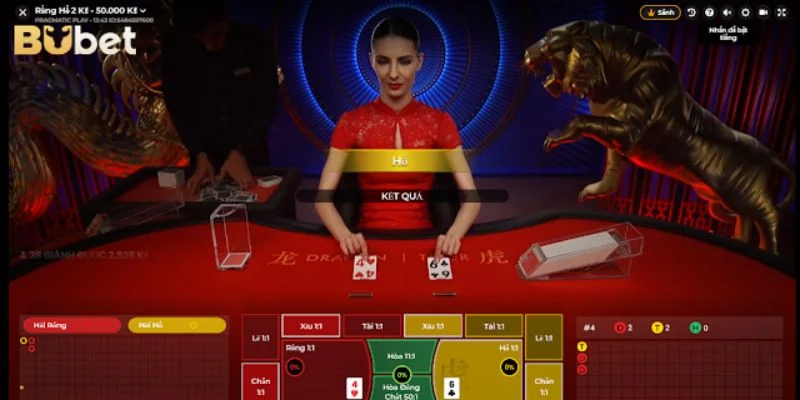 Kỹ thuật đánh Rồng Hổ khôn ngoan giúp bet thủ thắng lớn.