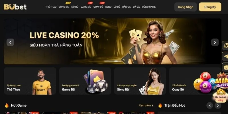 Những trò chơi thú vị nên tham gia tại BUBET