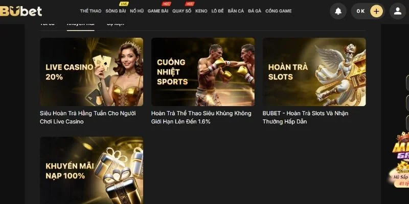 Hướng dẫn nạp tiền BUBET với thao tác đơn giản.