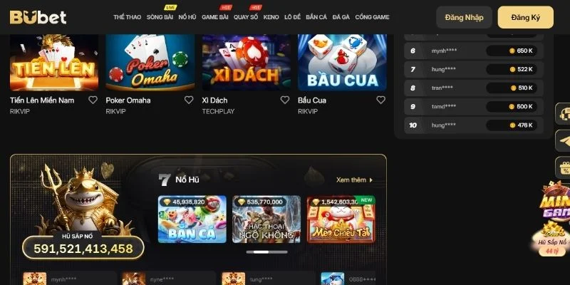 Đánh giá chất lượng của nhà cái BUBET hiện nay.