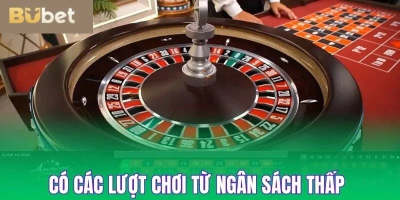 Cược ở mức nhỏ là mẹo chơi casino hiệu quả nhất tại BUBET.